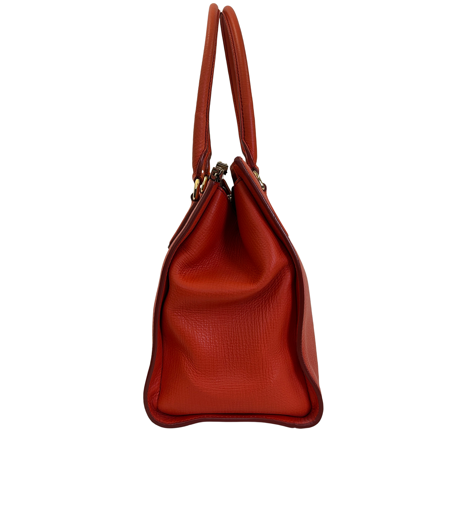 Tote, 420&euro;, Bolso, Naranja, Animal - Piel, Vista inferior